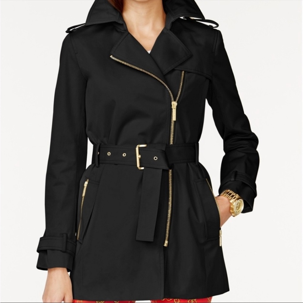 Michael Kors black Raincoat